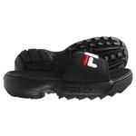Черные женские шлепанцы Disruptor Slide Fila, черный - фото 4