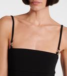 Бамбина мини-платье Sportmax, черный - фото 4