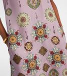 Длинное платье из шелкового твила с принтом La DoubleJ, Nucleus Placée - фото 6