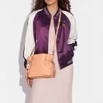 COACH Сумка Andy Refined Pebble Leather, сумка через плечо, кросс-боди Medium Women's Light Pink - фото 4