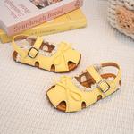 Низкие Детские сандалии TONYBEAR, экрю - фото 8