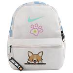 Nike Тканевый рюкзак женский серо-белый, Camping - фото 9