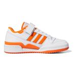 Кроссовки Adidas Forum Low Cloud White Orange GS, белый/оранжевый - фото 2