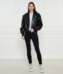 Байкерская куртка alipha-1 Loose fit Hugo, черный - фото 2