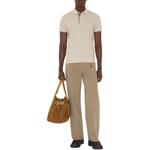 Хлопковая поло Burberry, Shell - фото 3