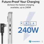 Plugable USB-C to Right-Angle USB-C Thunderbolt 4 - фото 5