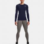 Спортивные брюки ColdGear женские серые Under Armour - фото 5