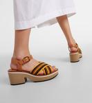 Босоножки Carya на платформе крючком Clergerie, Mang Croch - фото 4