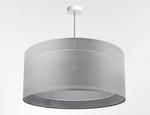 Подвесной светильник BPSKoncept Linen Light, серый - фото