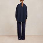 Рубашка Ami Chest Pocket Overshirt AMIPARIS, синий - фото 4