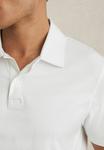 Поло Reiss REGULAR FIT EARL SHORT SLEEVE, White - фото 3
