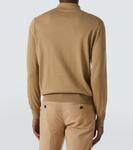 Хлопковая рубашка-поло Tom Ford, Praline - фото 4