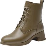 Ботинки Martin Boot женские Dg, хаки - фото 2