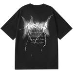 Футболка унисекс хлопковая, желтая черная - фото 2