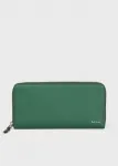 Длинный кошелек с яркой полосой Paul Smith, цвет Green - фото