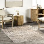 Персидский ковер Britt Nuloom, синий, 244x305 см - фото 2