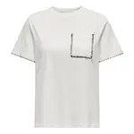 Футболка Only Karen, белый - фото