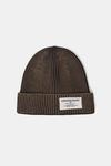 Хлопковая шапочка Tommy Jeans, коричневый - фото
