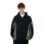 Sacai Бомбер с капюшоном и панелями, Multicolor - фото 6