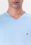 Футболка Tommy Hilfiger ESSENTIAL V NECK TEE, Vessel Blue/Blue - фото 6