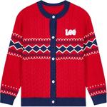 Свитер для школьников Lee, красный - фото