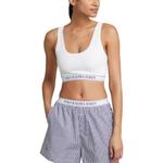 Logo trim Bralette Polo Ralph Lauren, белый - фото