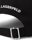 Бейсболка Karl Lagerfeld Cap, черный - фото 3