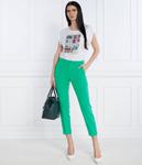 Брюки Liu Jo chino Regular Fit, зеленый - фото 2