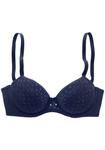 Бюстгальтер-балконет LASCANA, темно-синий - фото