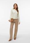Кардиган Vero Moda Cardigan, Birch/Off-White - фото 2