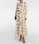 Платье макси peirene с принтом Altuzarra, мультиколор - фото 2