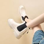 Ботинки Martin Boot женские Kekafu, бежевый - фото 15