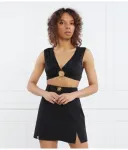 Топ cropped fit Just Cavalli, черный - фото 3