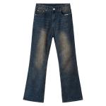 Джинсы Unisex XINYINSU, Желтая Грязь - фото 2