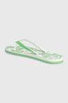 Шлепки Roxy, зеленый - фото 4