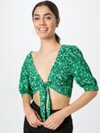 Блузка Nasty Gal, цвет Green/Mint/Dark green - фото 2
