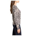 Свитер NIC+ZOE Wild Dot Buttoned Up Pullover Sweater, цвет Neutral Multi - фото 2