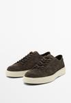 Кроссовки Massimo Dutti Trainers, Dark Brown - фото 2