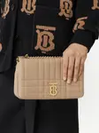 Стеганая сумка Lola BURBERRY, нейтральный - фото 6