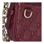 GUCCI Кожаная сумка через плечо - фото 6