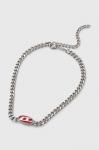 Браслет Diesel, серебряный - фото