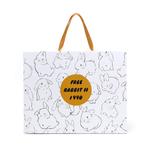 FREE RABBITⅡ Вязаный шарф унисекс, 2 Pack (Black+Ecru) - фото 4