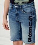 Джинсовые шорты Regular fit Guess, синий - фото 4