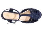 Сандалии Lady Couture Betty, темно-синий - фото 4