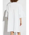 Платье оверсайз Moschino, белый - фото 4