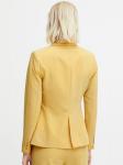 Приталенный блейзер ICHI Lexi, желтый - фото 3