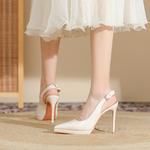 Туфли женские на высоком каблуке Zubumei, черный - фото 12