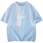 Футболка унисекс Cotton, зеленый/белый - фото 20