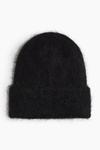 Шапочка из микса мохера H&M, черный - фото 2