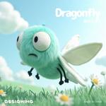 Плюшевый кулон Dragonfly высота 21см JBBCN - фото 4